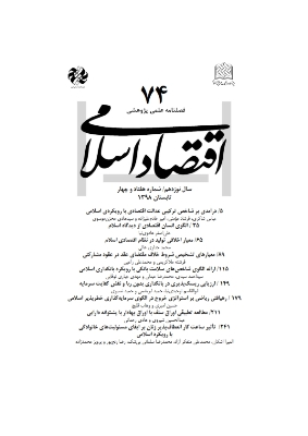 هفتاد و چهارمین شماره فصلنامه «اقتصاد اسلامی» منتشر شد